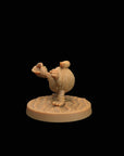 Coconut Musician - Sea Lord's Tide - One Page Rules Compatible 3d Printed Miniatures Sculpted by Dragon Trappers Lodge