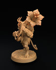 Forest Folk Musician - Fae Petal Courts - One Page Rules Compatible 3d Printed Miniatures Sculpted by Dragon Trappers Lodge