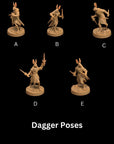 Rabbitfolk Soldiers - Rise of the Farmomancer - 3d Printed Miniatures Sculpted by Dragon Trappers Lodge