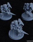 Exo Suit Dwarves with Siege Drills