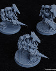 Exo Suit Dwarves with Siege Drills