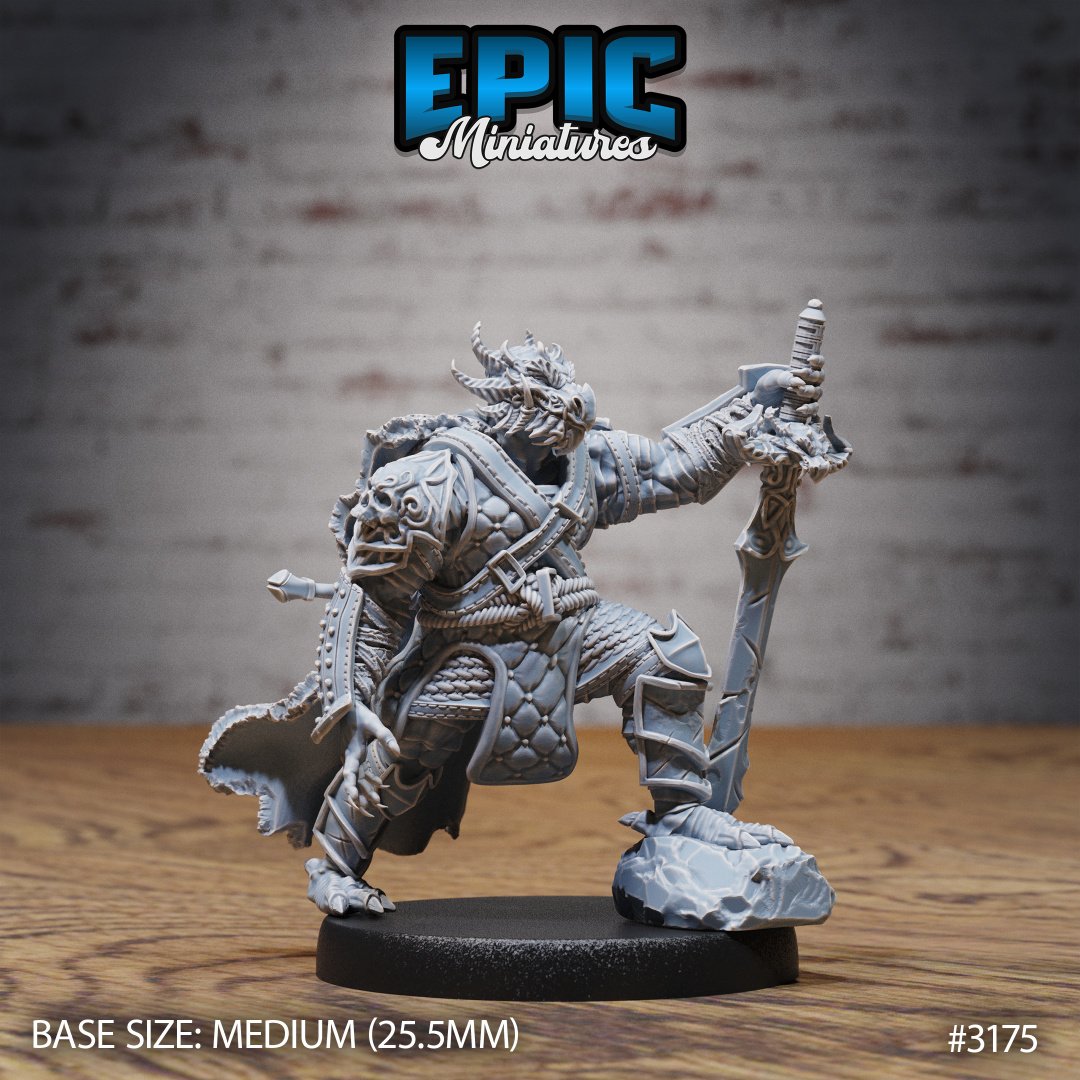 Dragonborn Warrior / Half Dragon Fighter