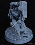 Exo Suit Dwarves with Siege Drills