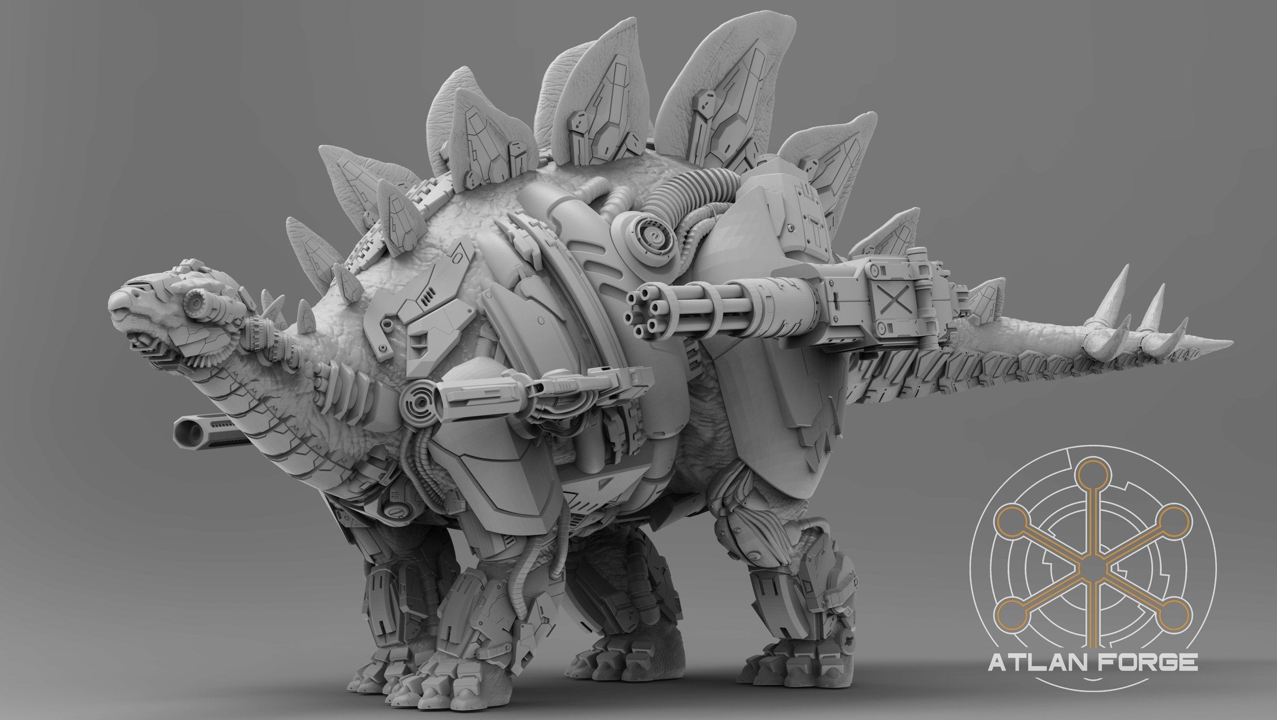 Cybernetic Stegosaurus