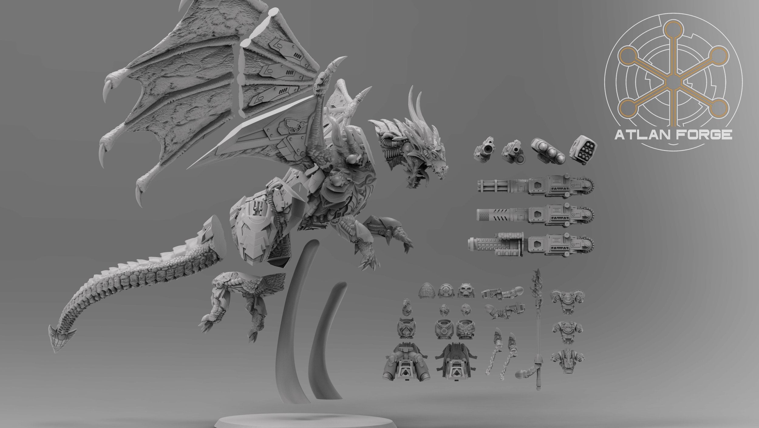 Cybernetic Battle Dragon