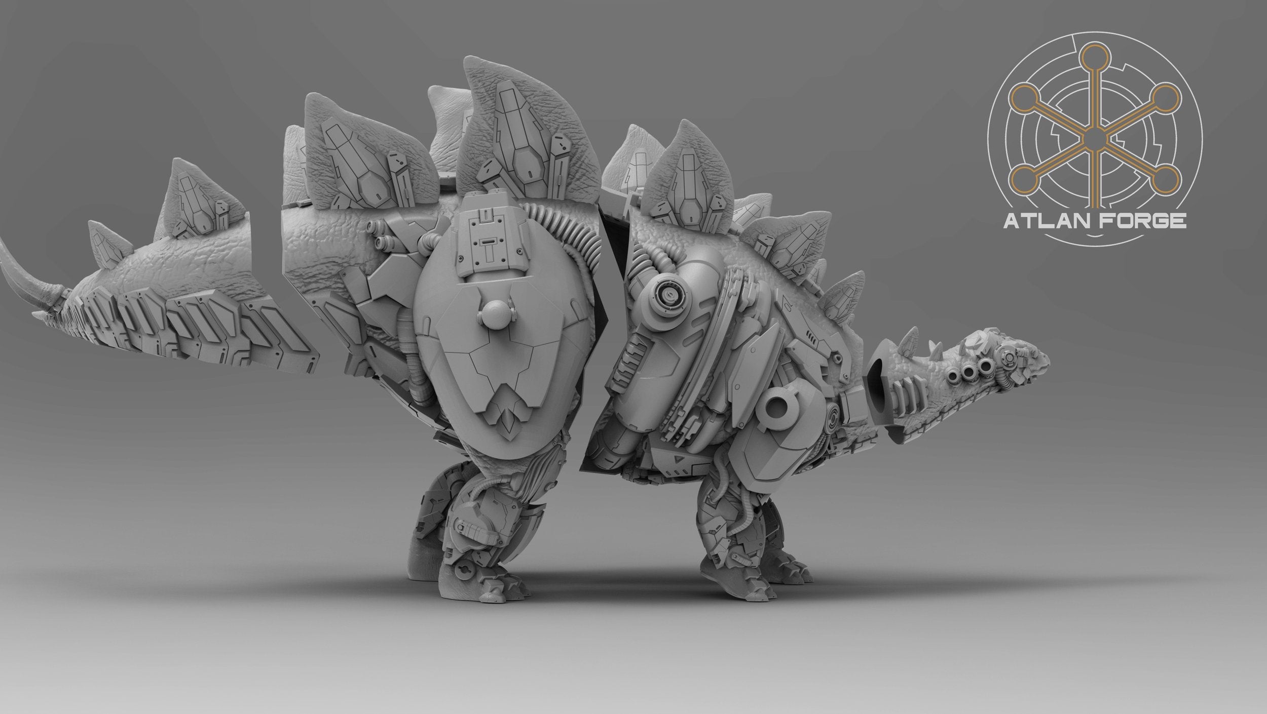 Cybernetic Stegosaurus