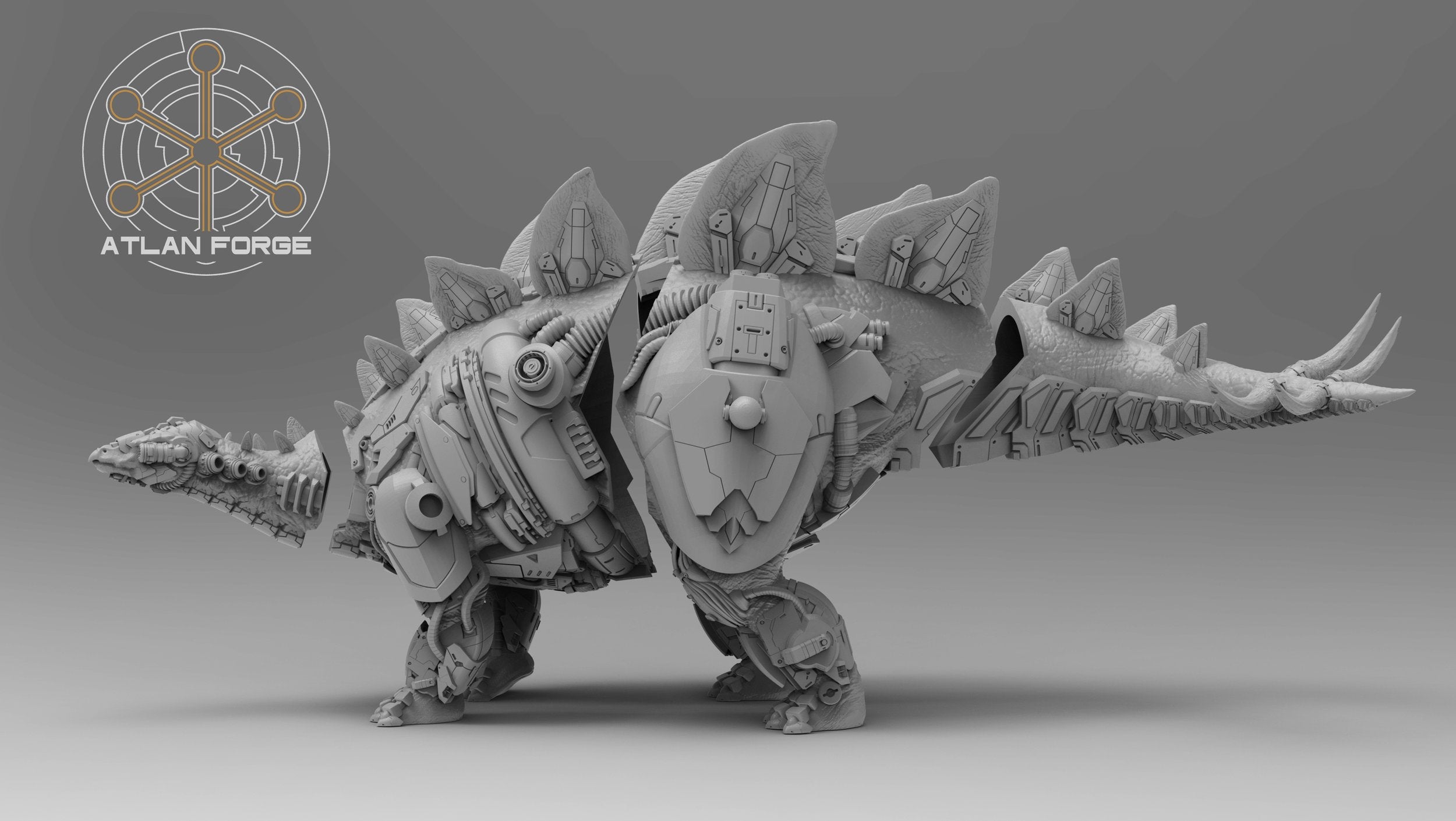 Cybernetic Stegosaurus